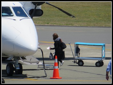 Michelle leaves